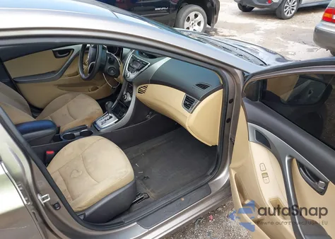 2012 Hyundai Elantra Gls из США, поврежденный, VIN 5NPDH4AE1CH067614